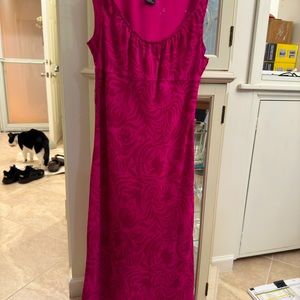Express hot pink / pink size 2 knee length dress